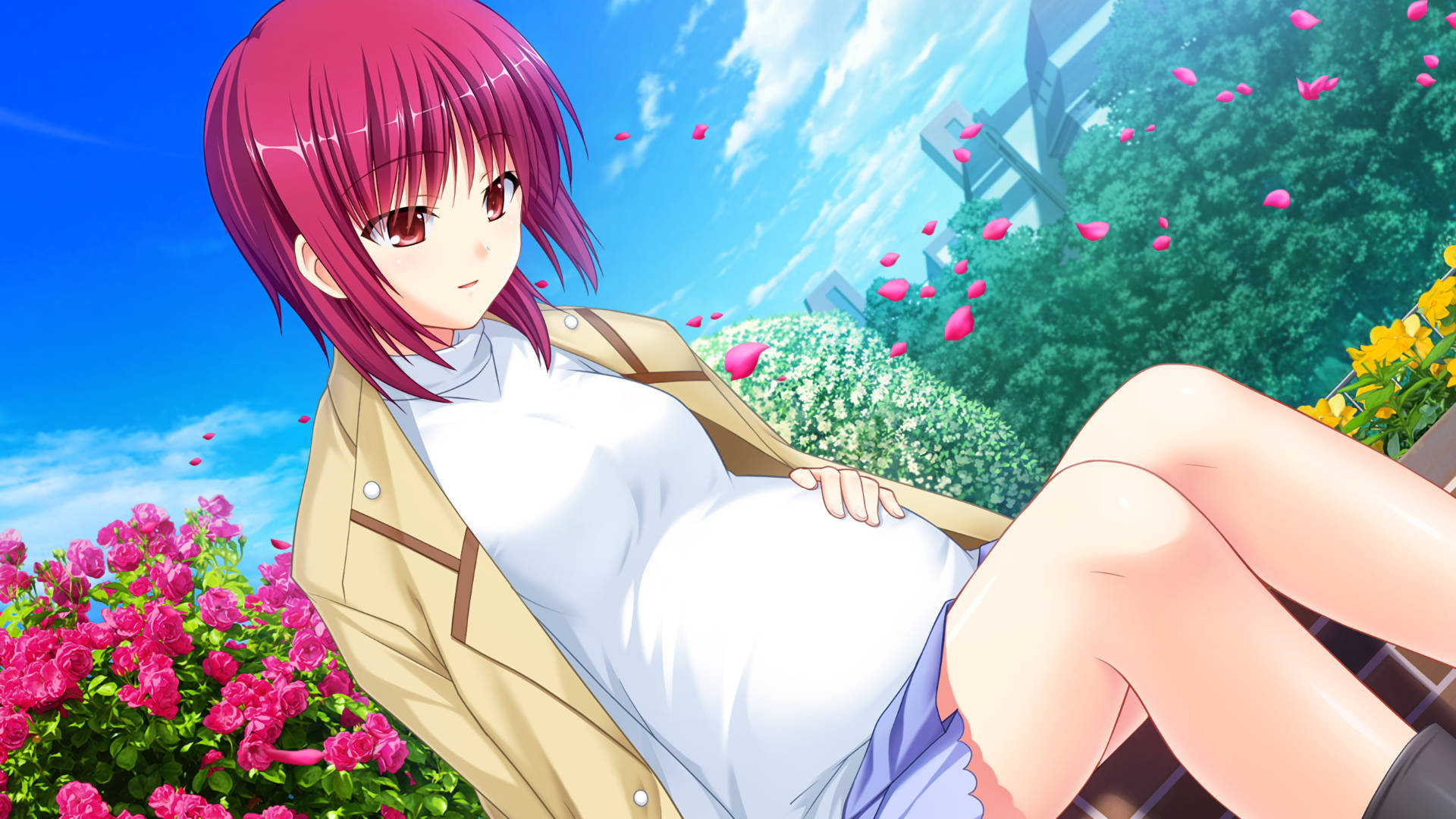 Pregnant Masami Iwasawa Background