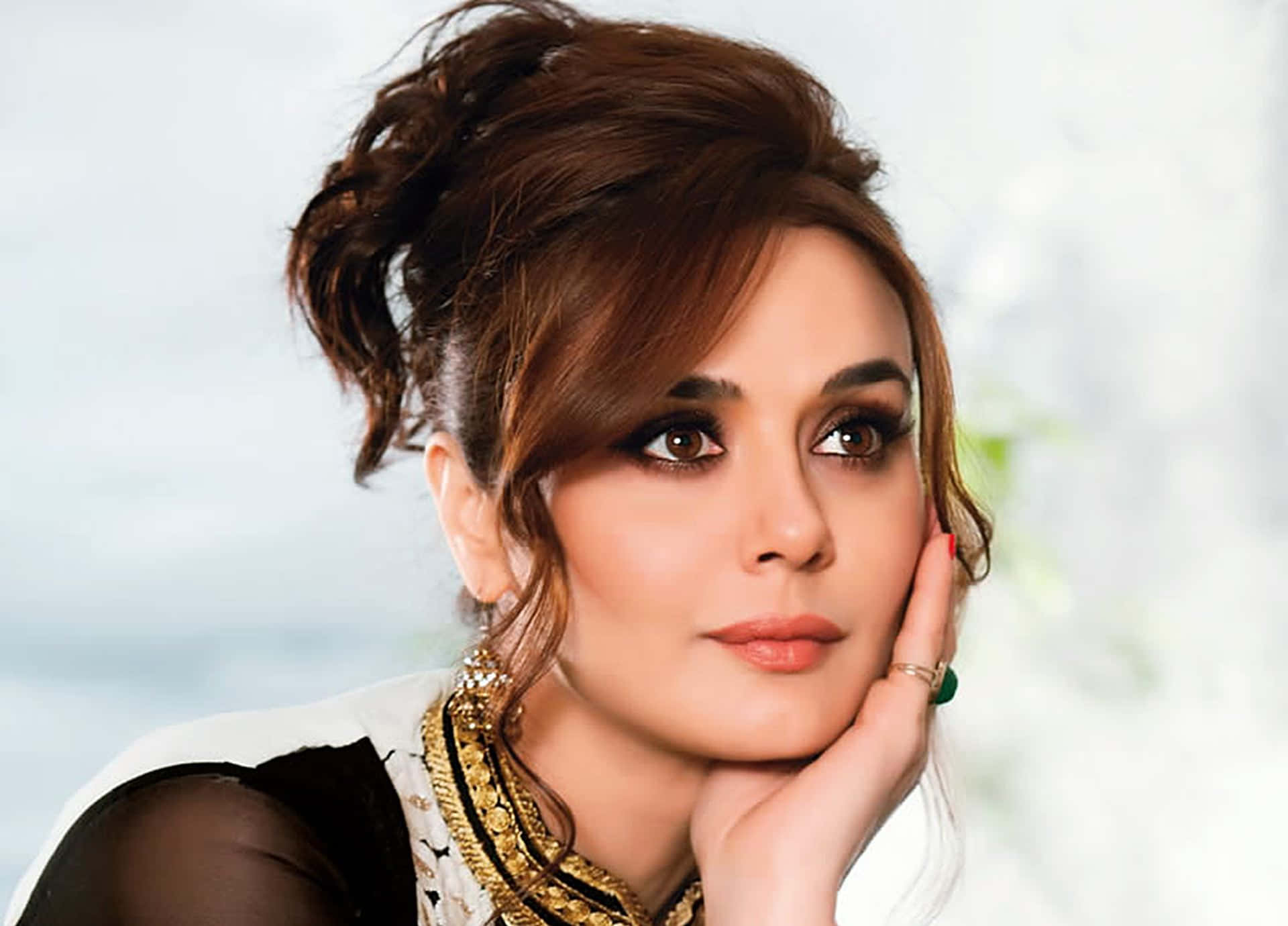 Preity Zinta Is A Successful Actor Captivating Audiences With Her Performances. Background