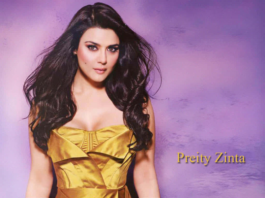 Preity Zinta Violet Aesthetic Background