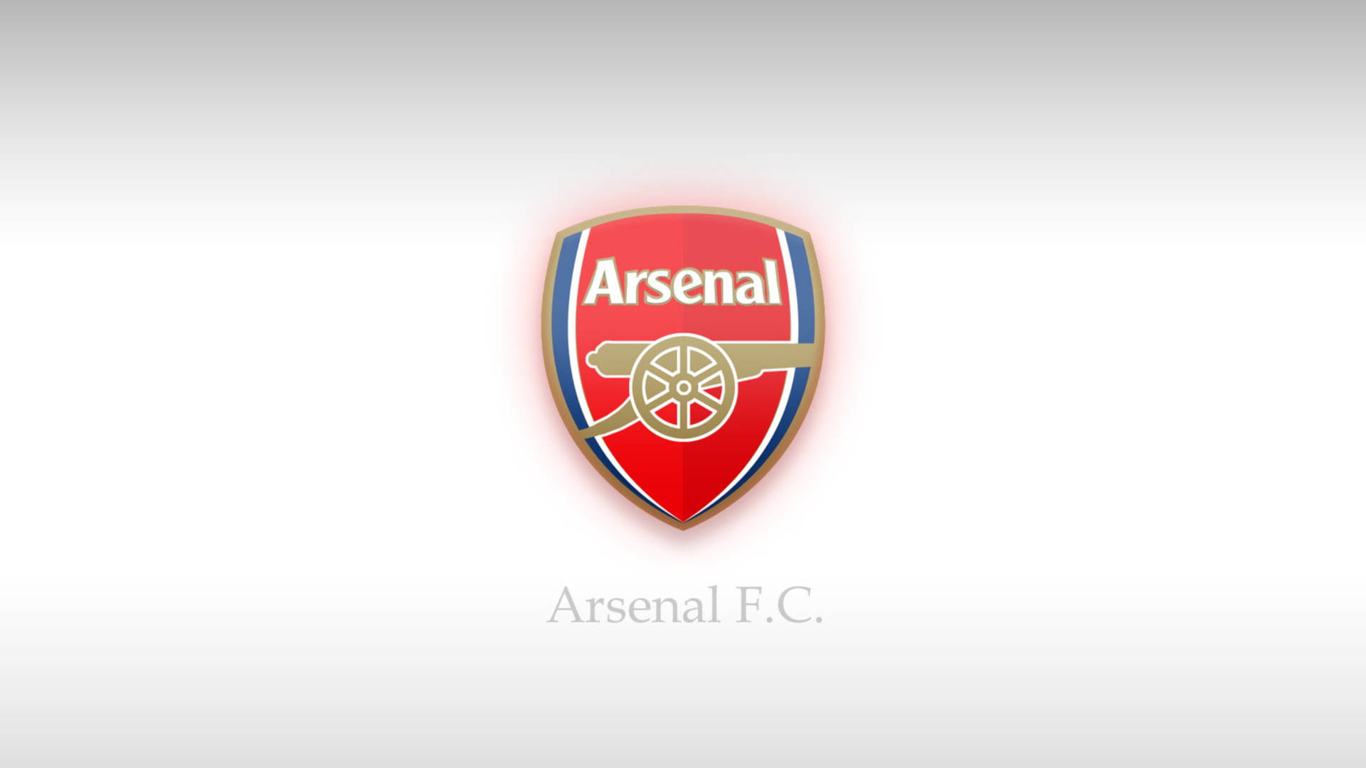 Premier League Arsenal Emblem In White Background