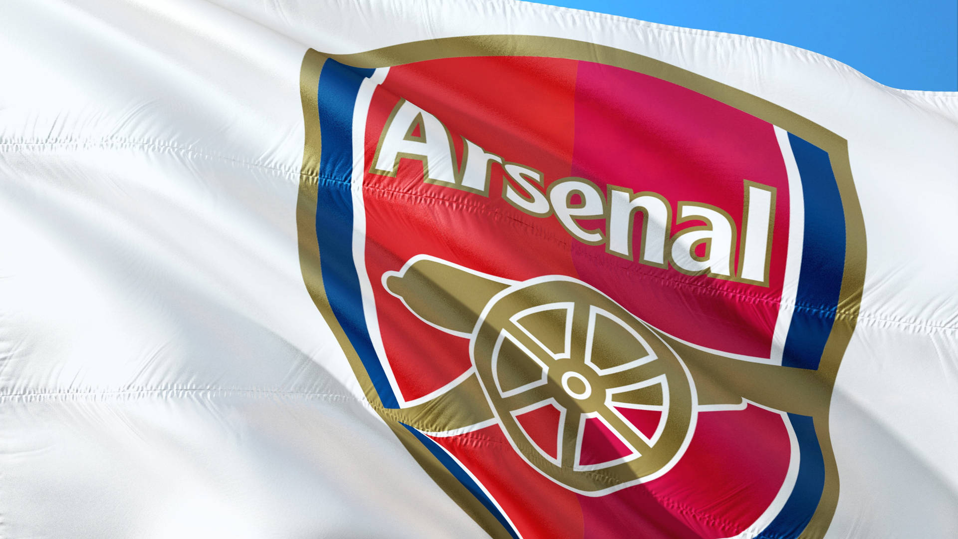 Premier League Arsenal Flag Background