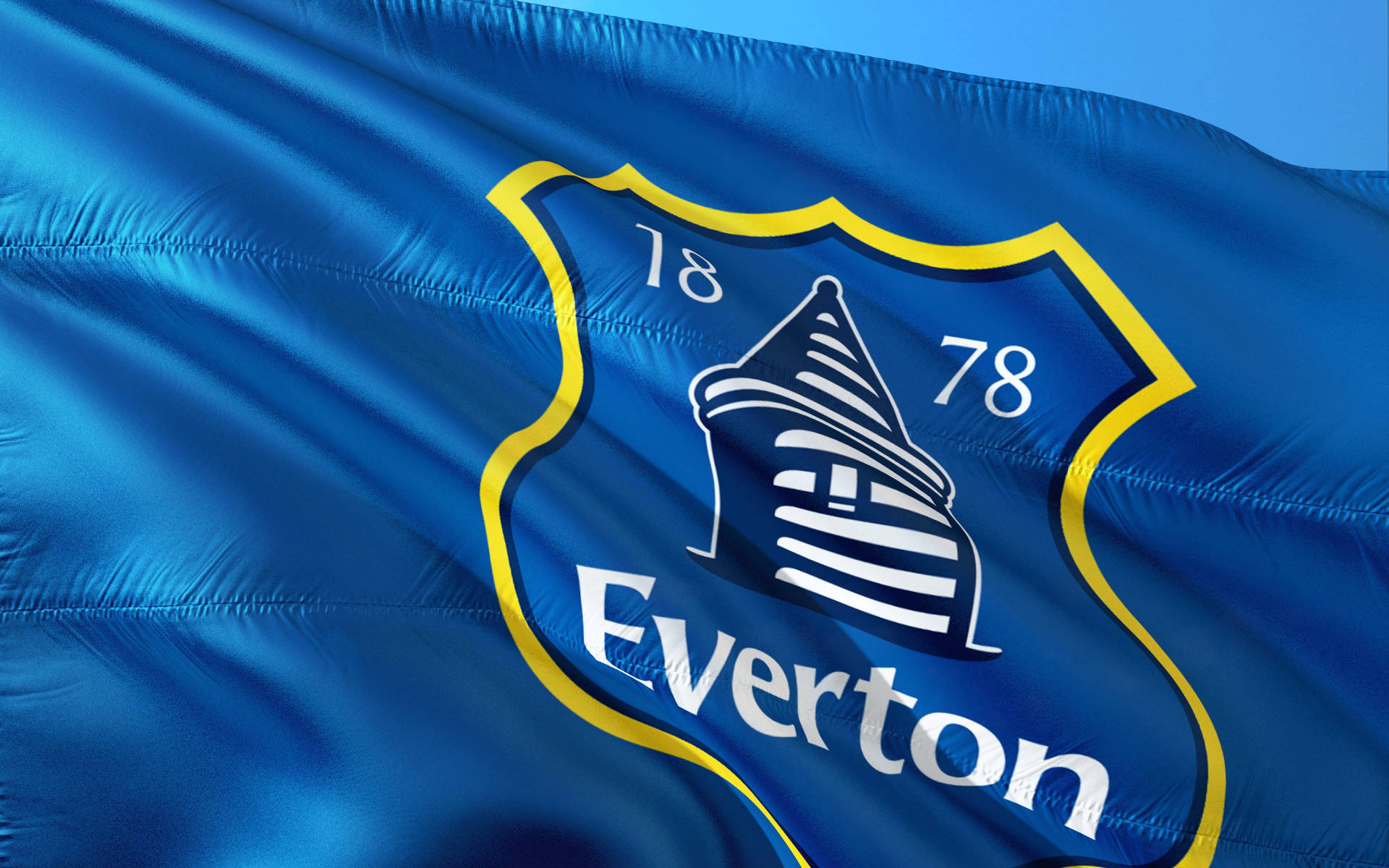 Premier League Everton Flag Background