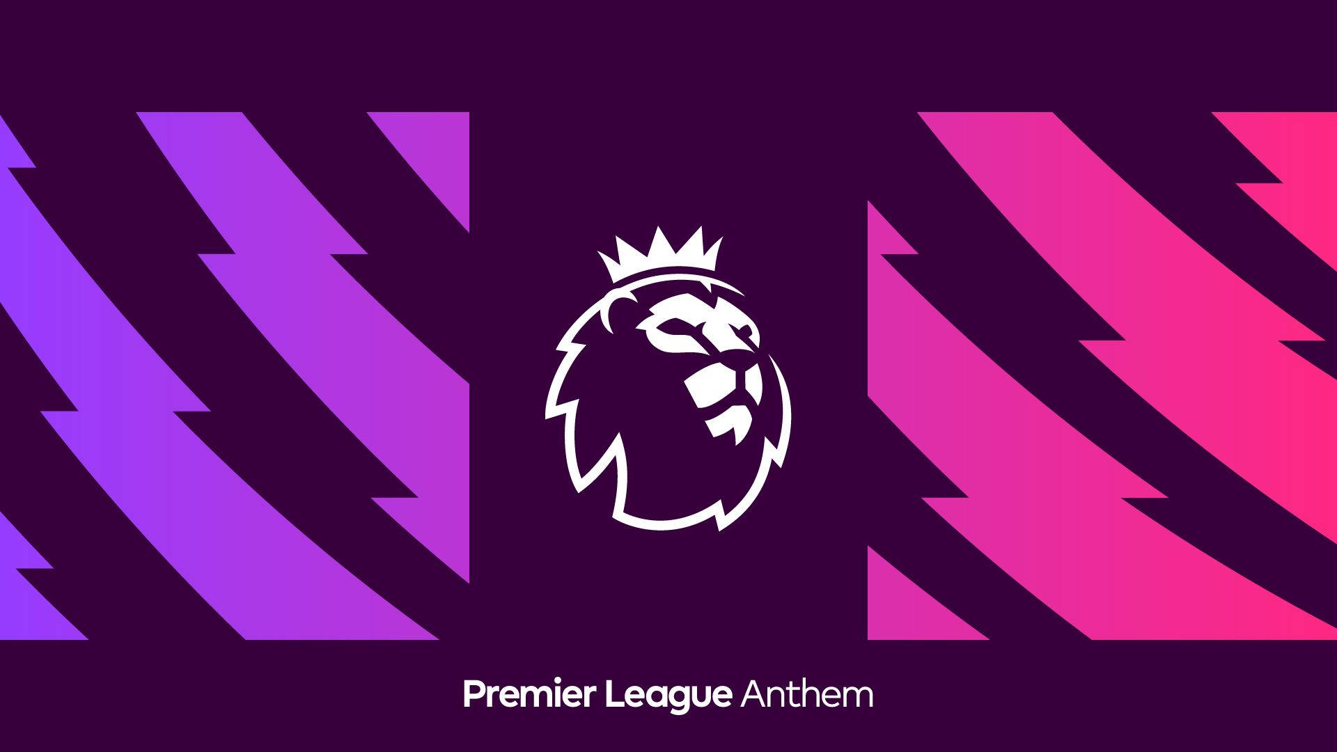 Premier League Lion With Crown Background