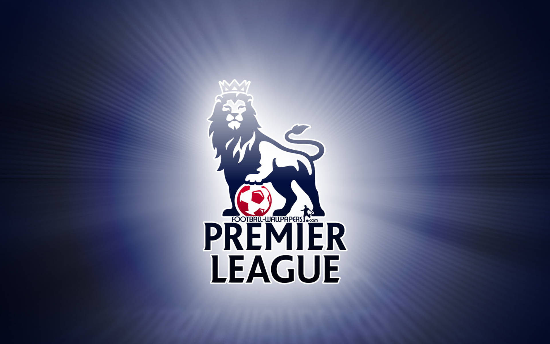 Premier League Logo Against Light