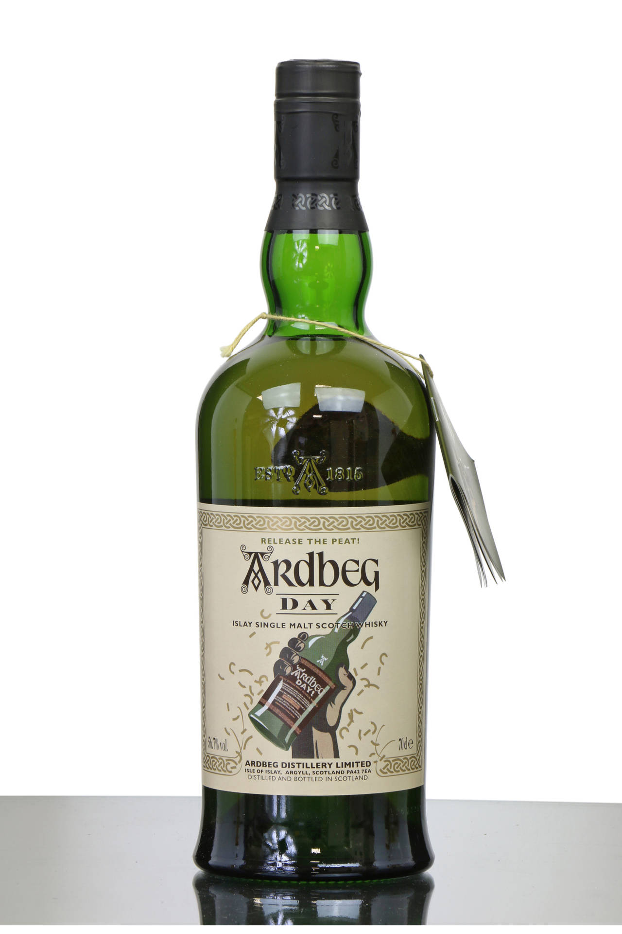 Premium Ardbeg Day Whisky Bottle Showcasing Quality And Luxury