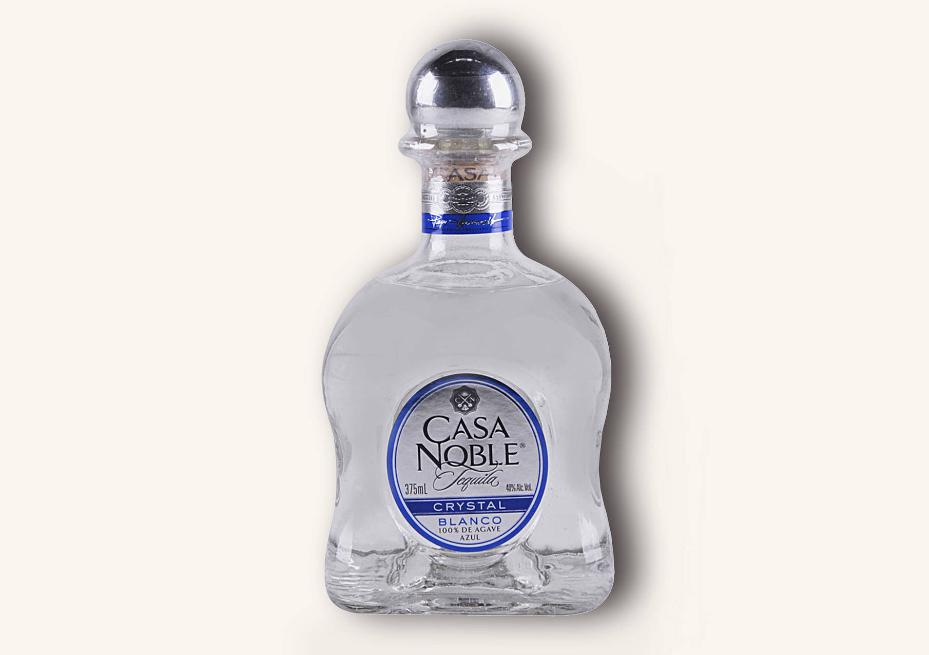 Premium Casa Noble Crystal Blanco Tequila Background