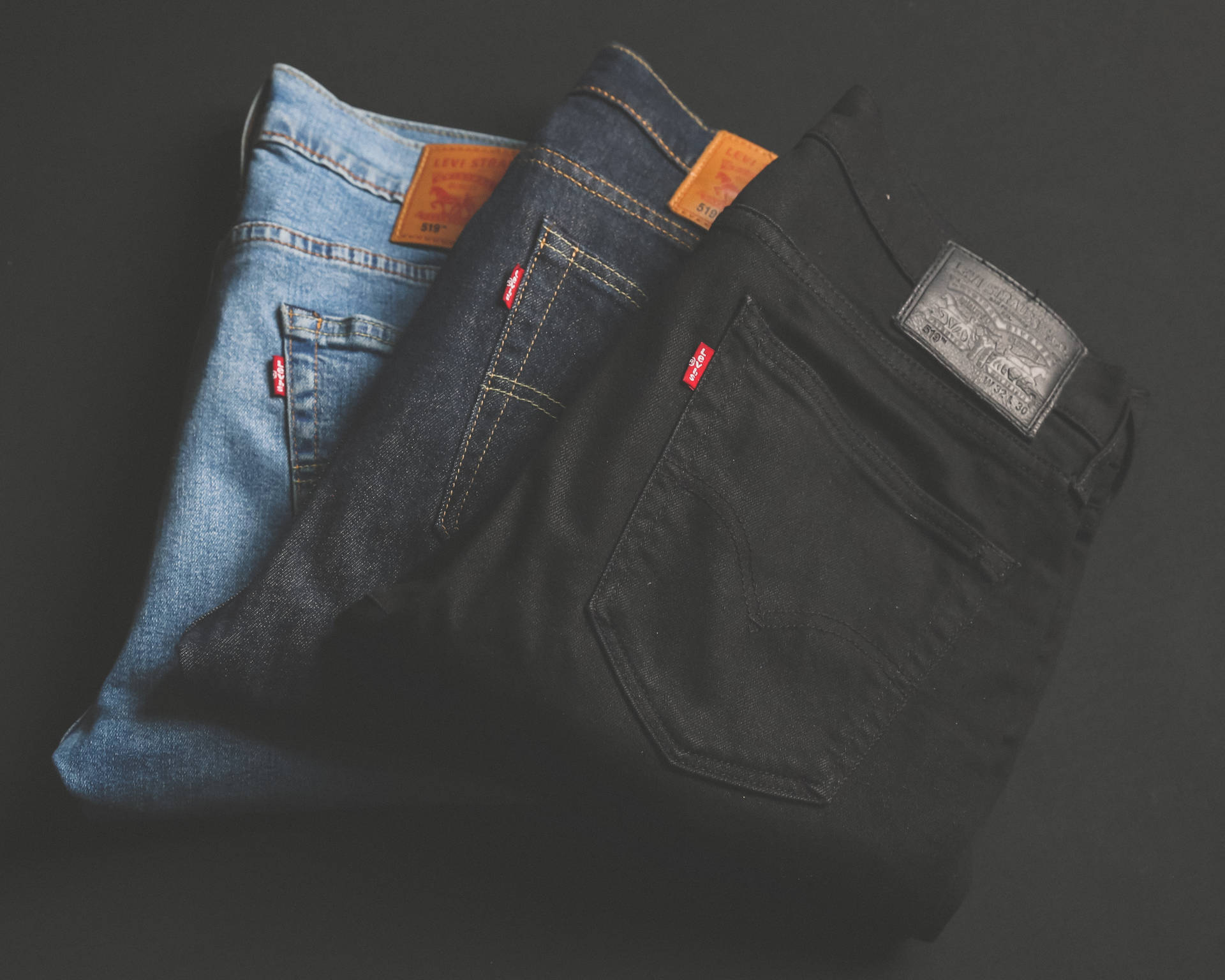 Premium Quality Levi's Denim Jeans Perfect For Fashion Enthusiastics Background