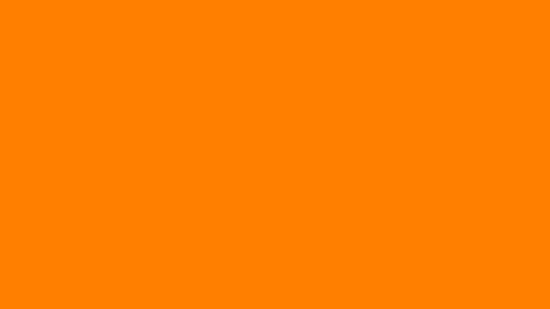 Premium Solid Color Orange Desktop Background