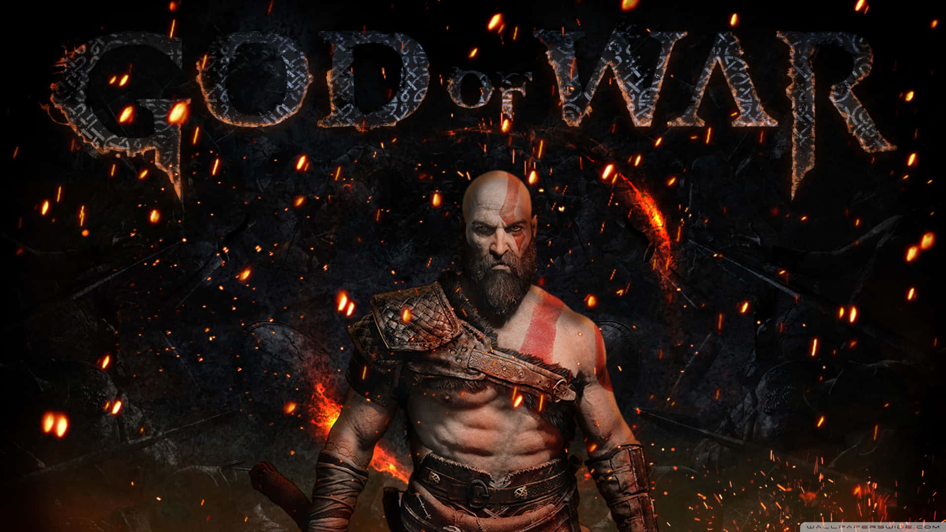 “prepare For A Brutal Battle As Kratos Returns In God Of War 5” Background