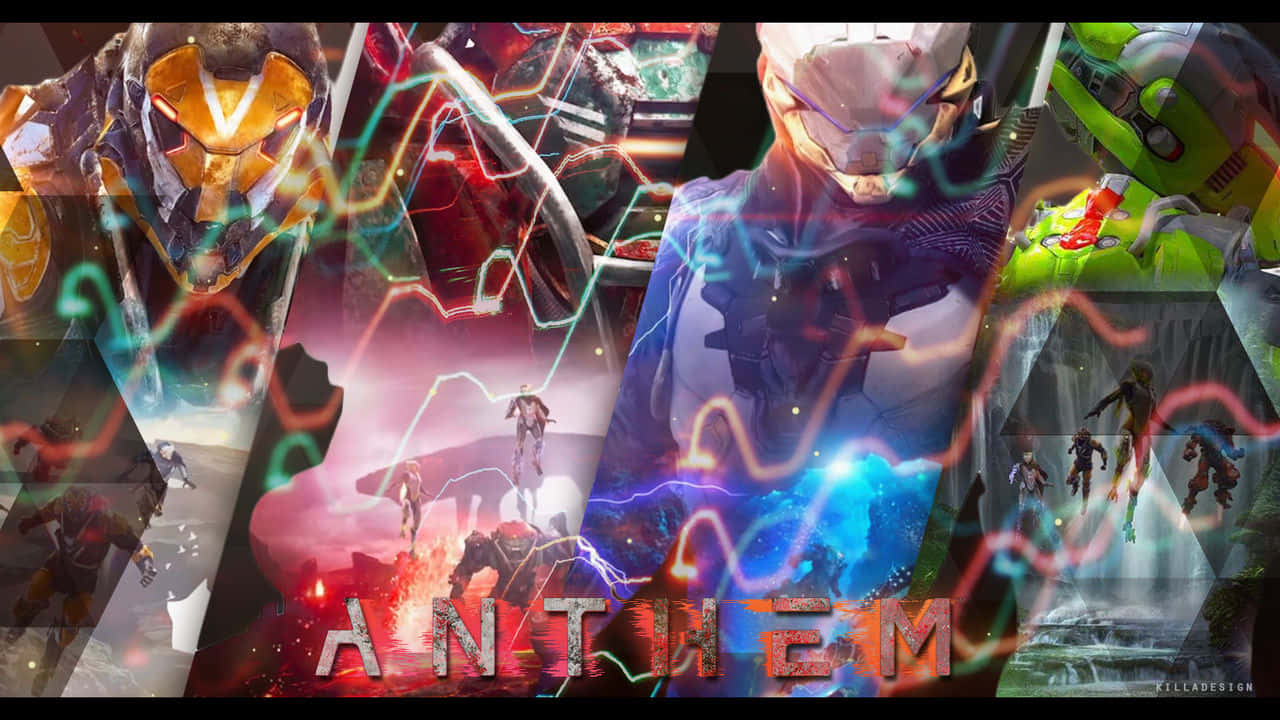 Prepare For Action-packed Adventures In Anthem Background