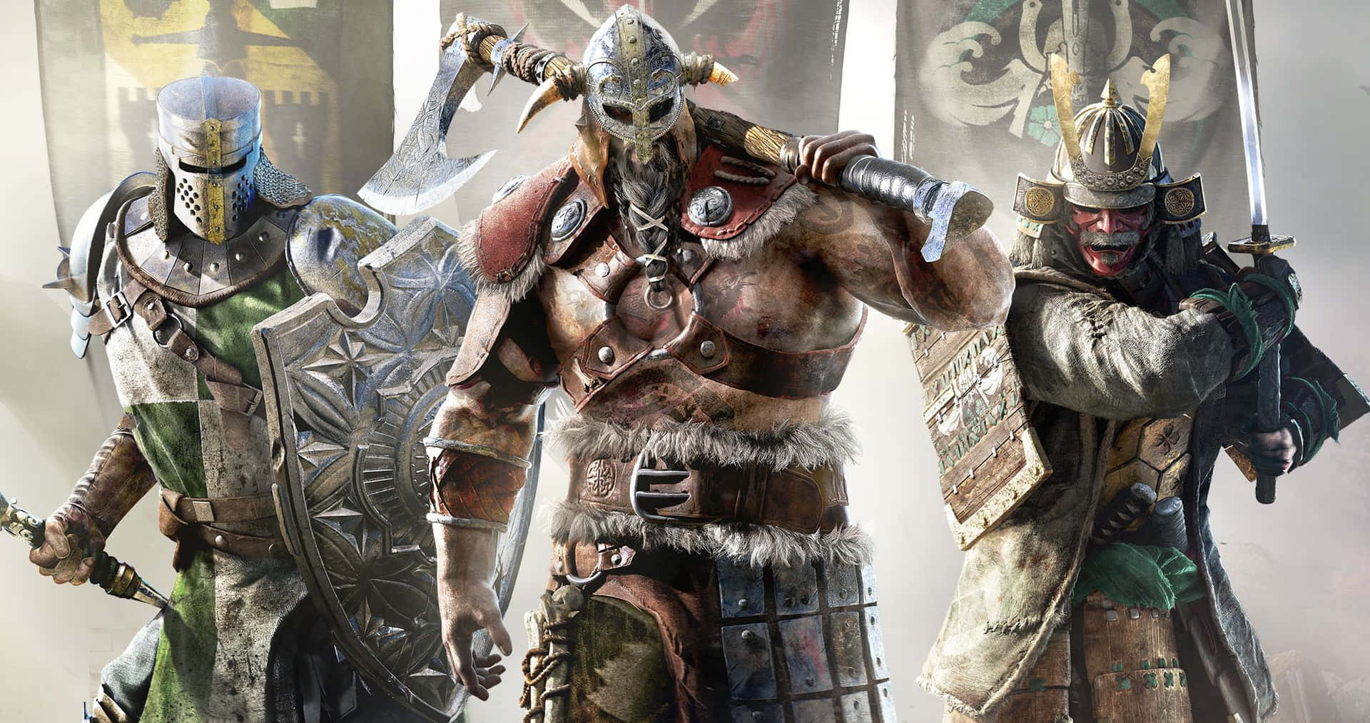 Prepare For Battle In For Honor Background