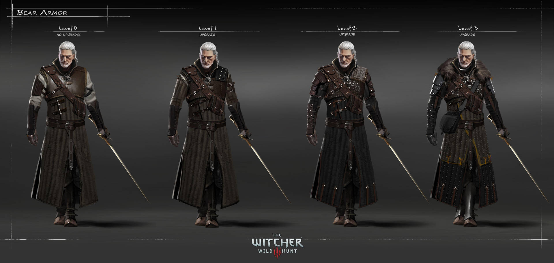 Prepare For Epic Combat With Witcher 3 Gerelt Armor Background