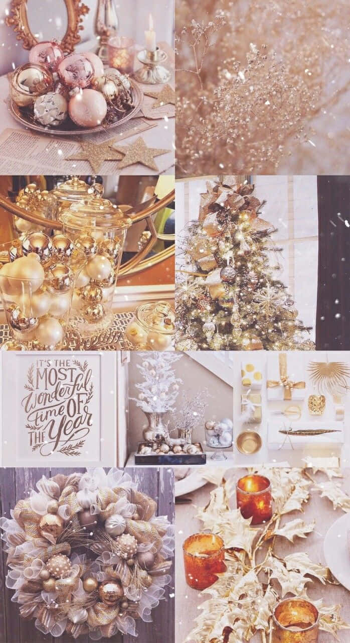 Prepare For The Stunning And Fun Festivities Of Girly Xmas! Background