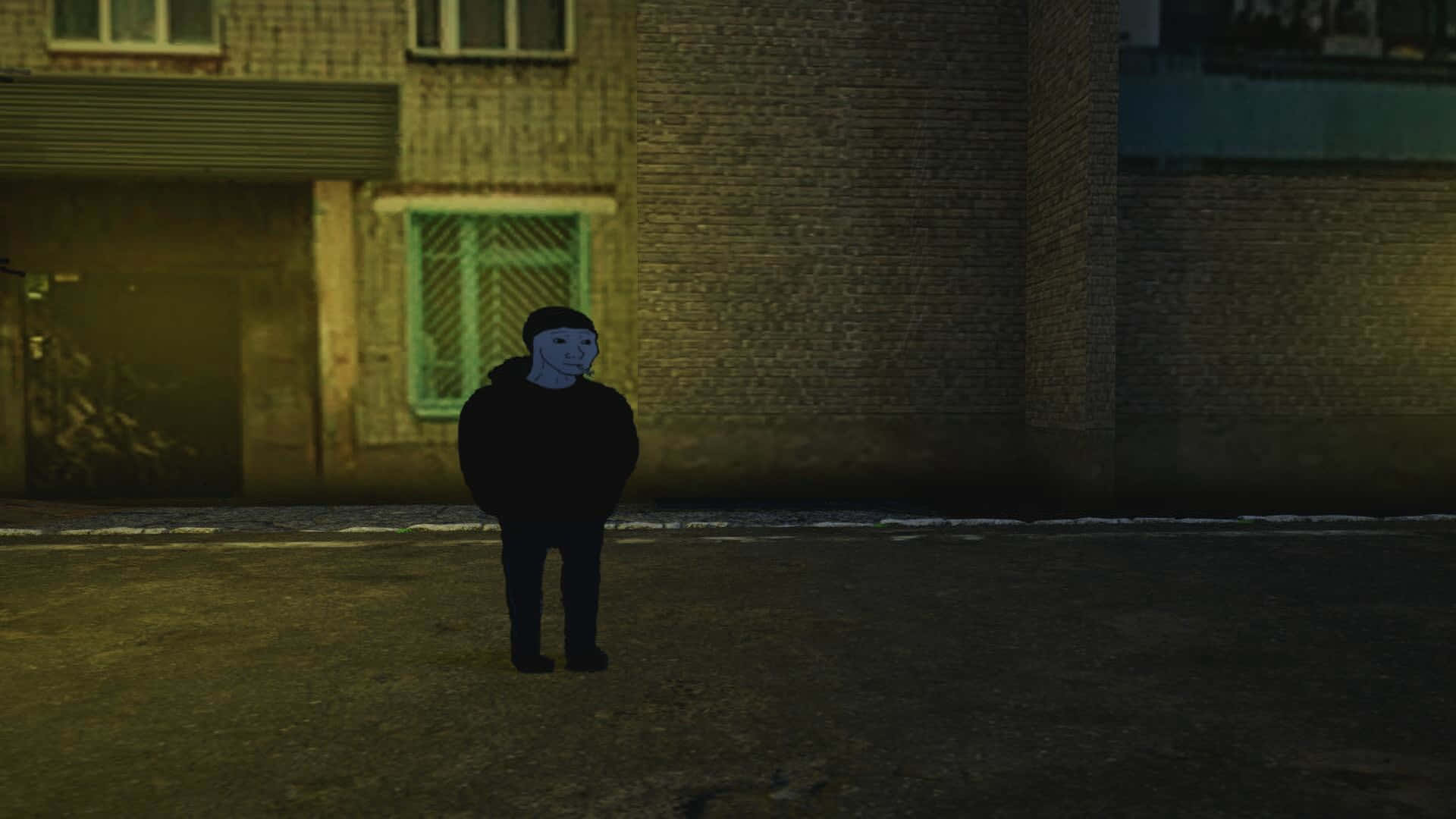 Prepare To Battle In A Dystopian World With Doomer Background