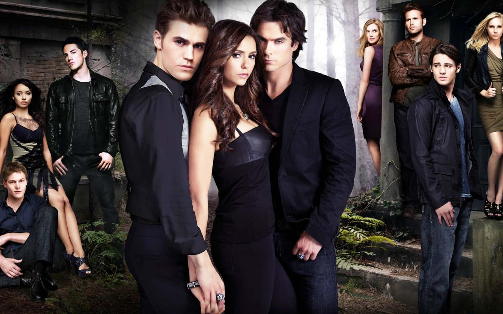 Prepare To Be Charmed By Vampire Diaries Desktop Background