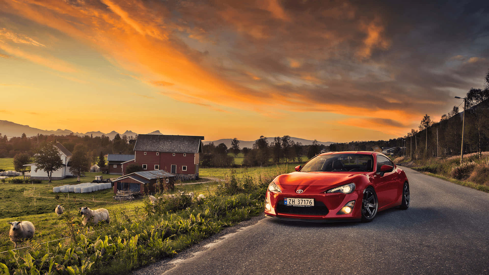 Prepare To Be Mesmerized By A One Of A Kind Driving Experience With The Toyota 86 Background