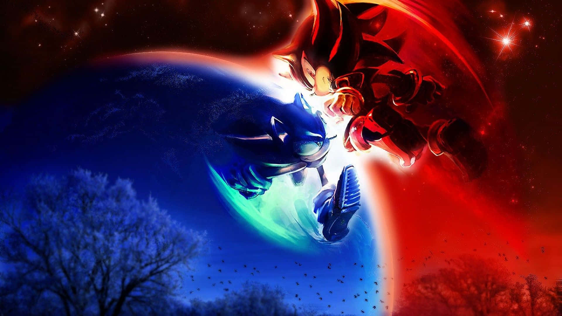Prepare To Join Sonic And Tails On An Exciting Adventure In Sonic The Hedgehog 4k Background