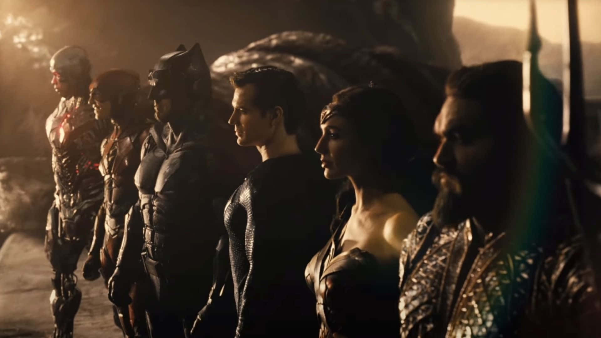 Prepare To Stand Against The Strength Of An Army In Zack Snyder's Justice League Background
