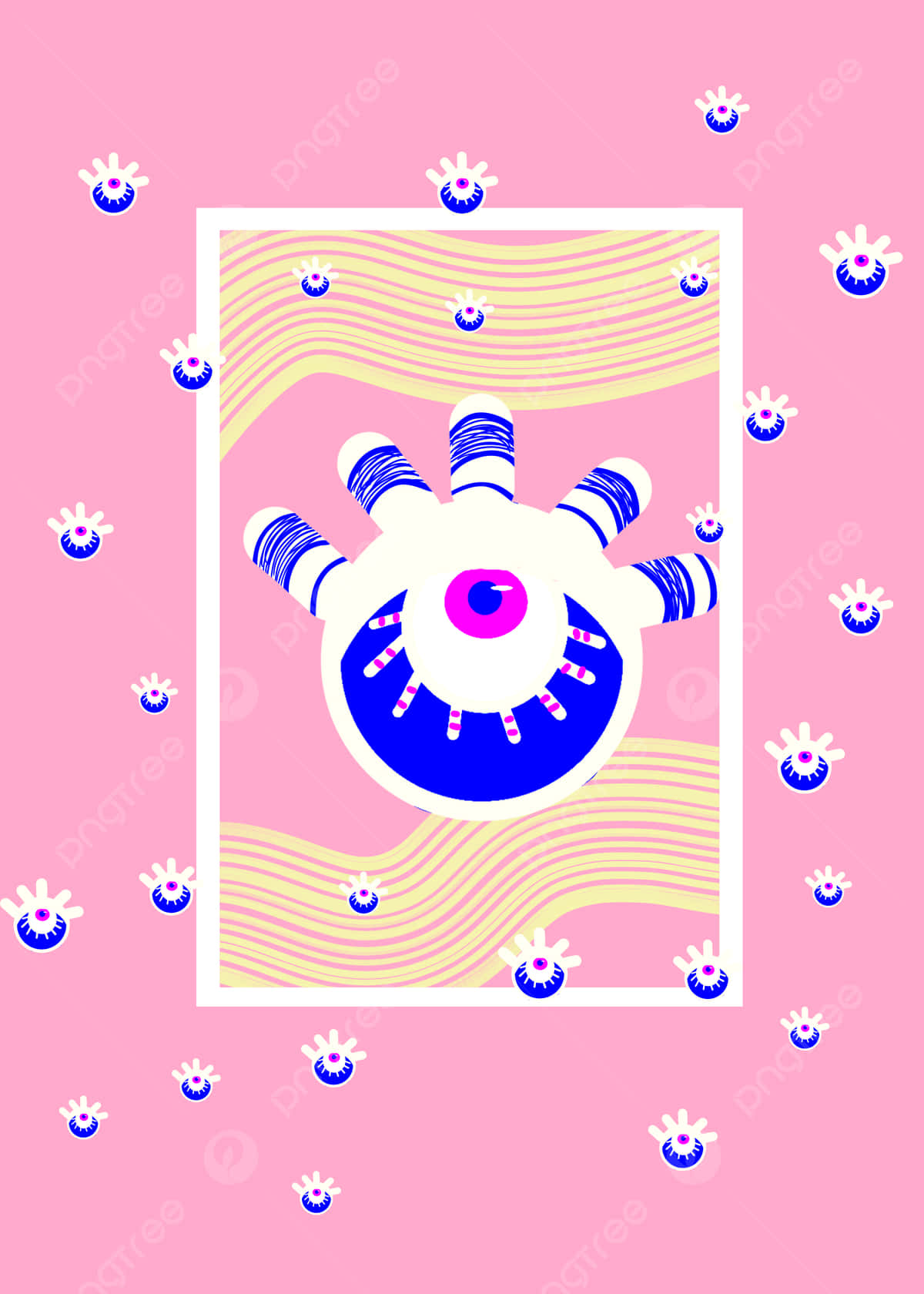 Preposterous Abstract Designs Background