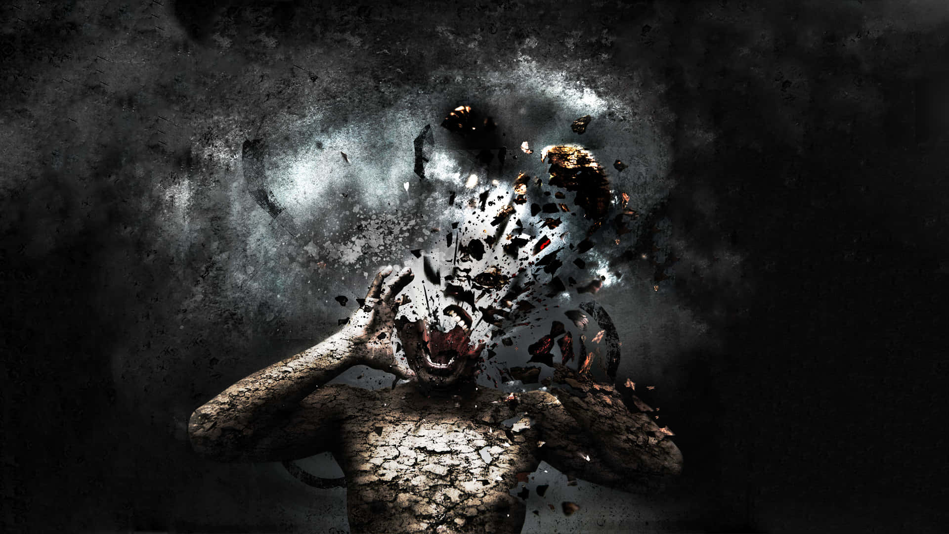 Preposterous Broken Human Background