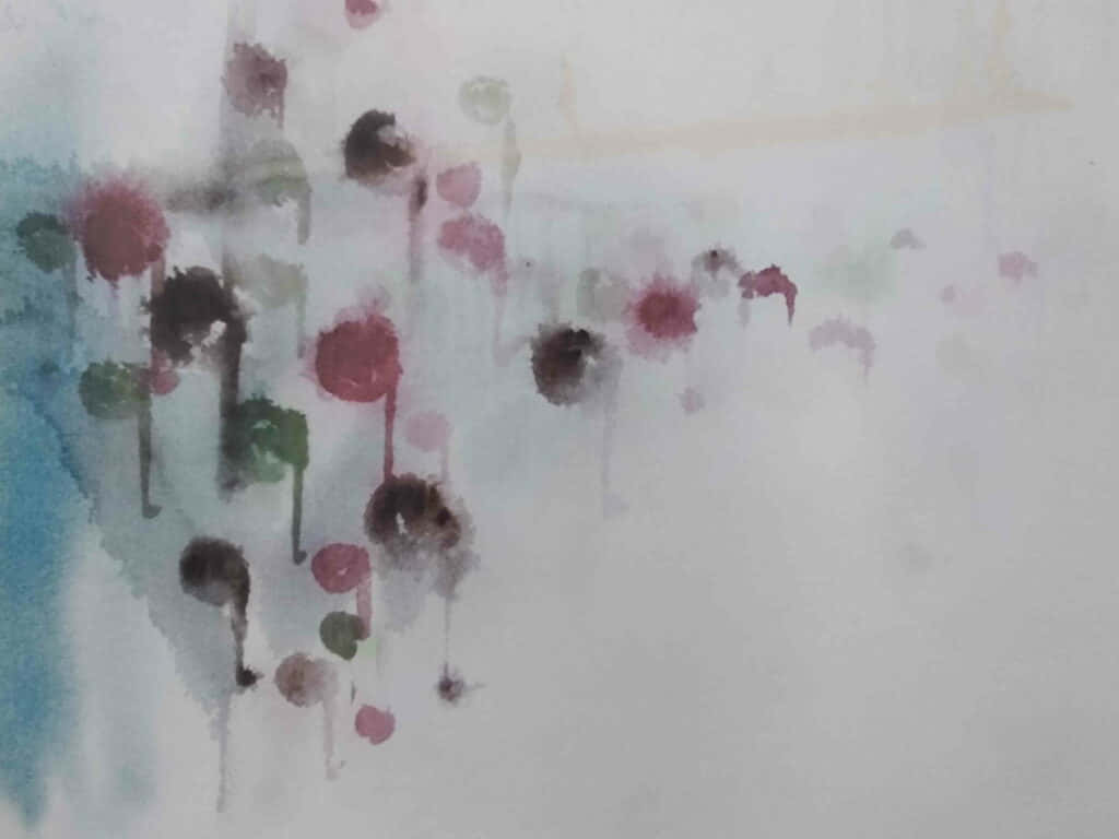 Preposterous Watercolor Stains Background