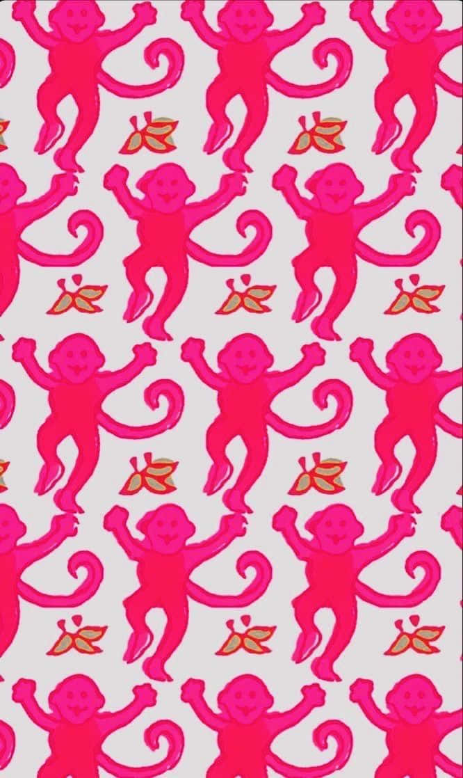 Preppy Pfp For Tiktok Pink Monkey
