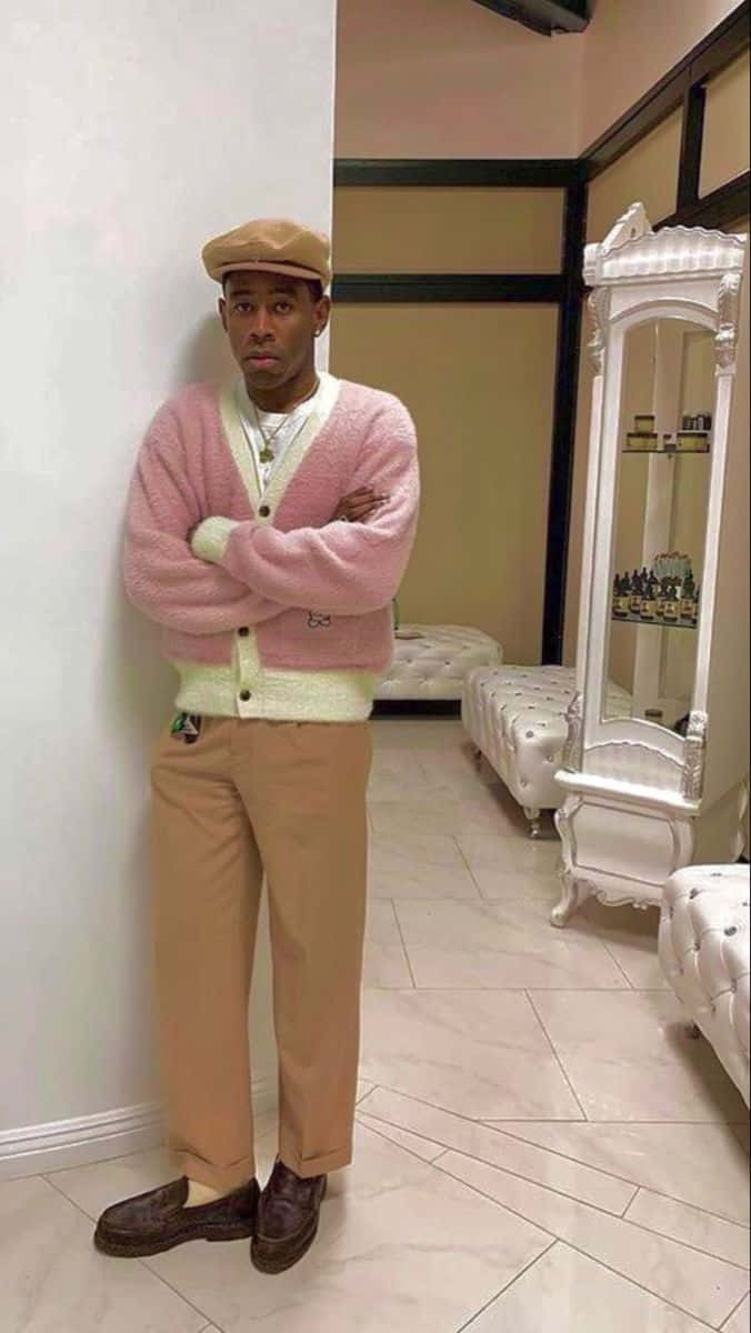 Preppy Tyler The Creator Pfp Background