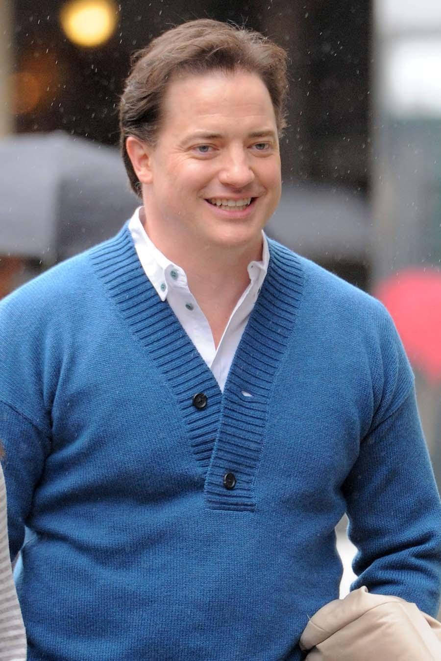 Present Celebrity Style Brendan Fraser