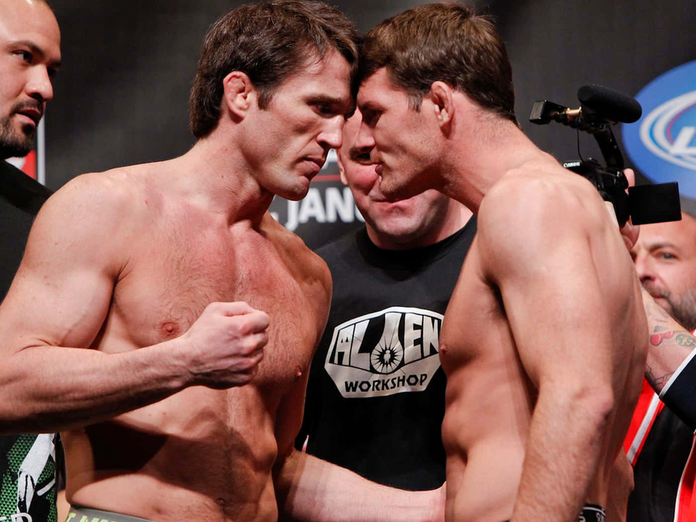 Presscon Chael Sonnen Fight Poster Background