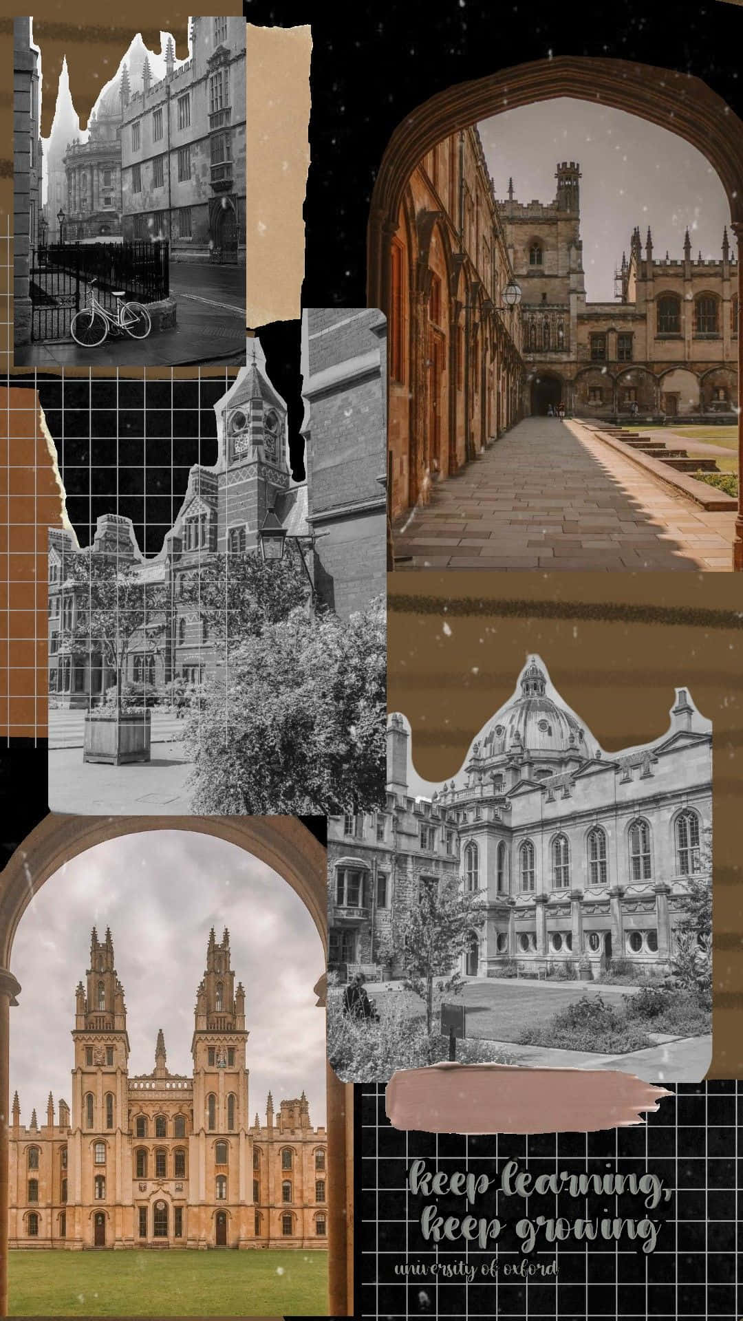 Prestigious Oxford University - A Beacon Of Knowledge And Learning Background
