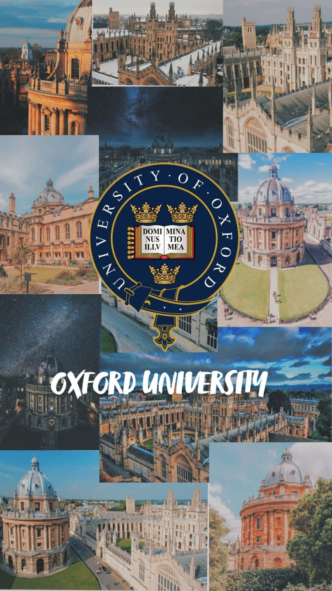 Prestigious Oxford University's Historical Architecture Background