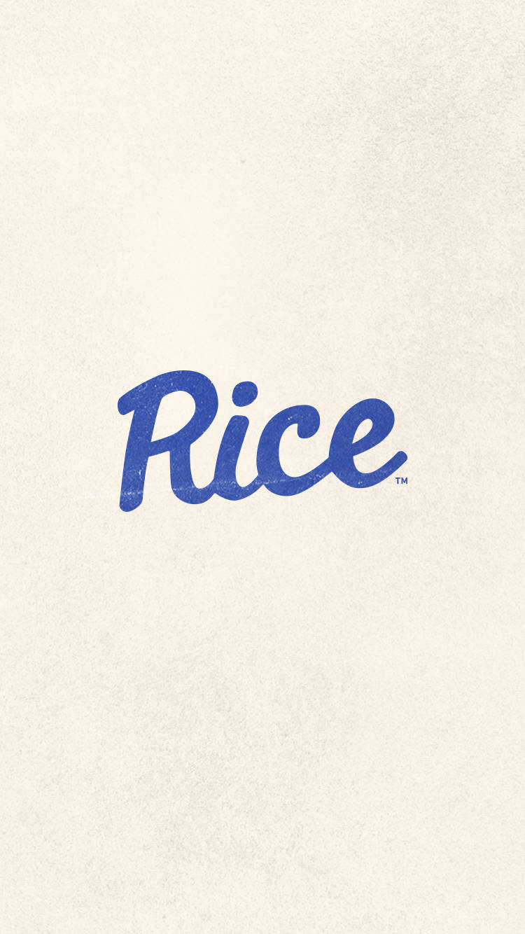 Prestigious Rice University Logo Background