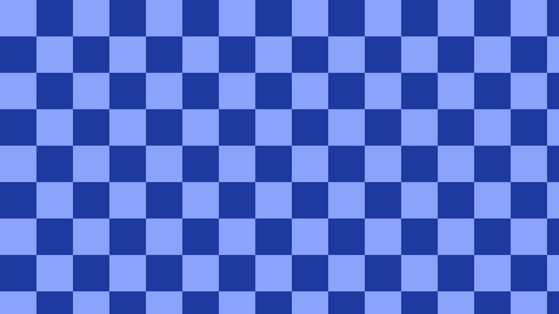 Pretty Blue Checkered Pattern Illustration Background