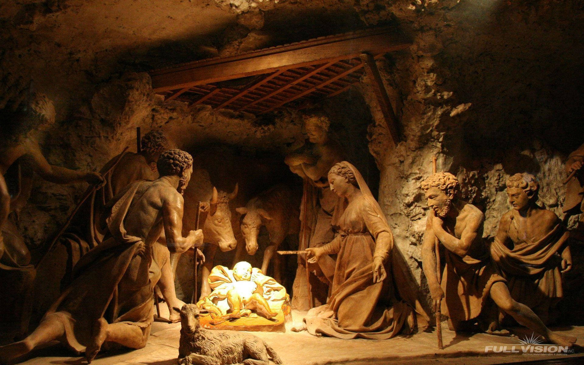 Pretty Christmas Nativity Scene