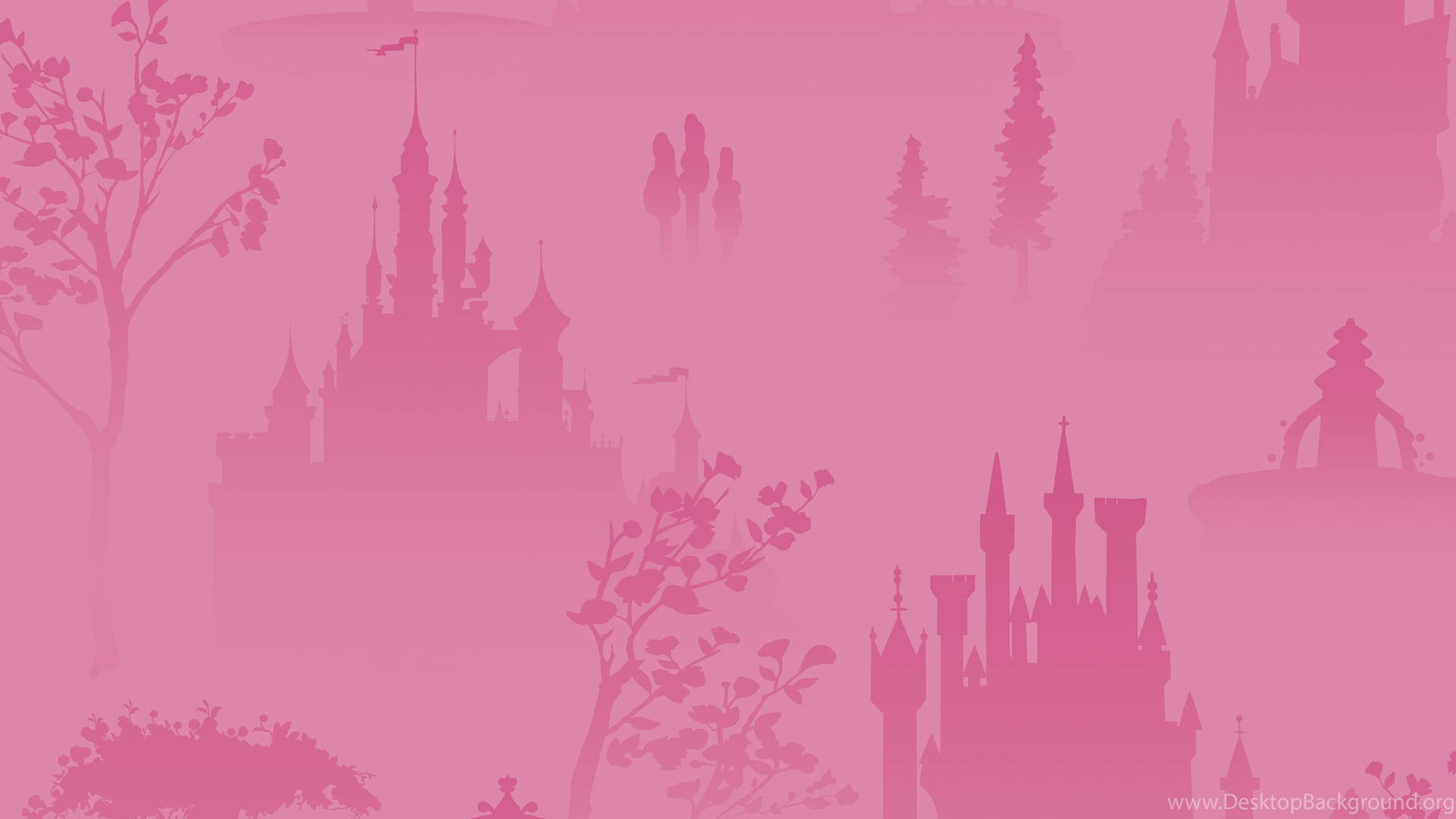 Pretty Desktop Pink Castle