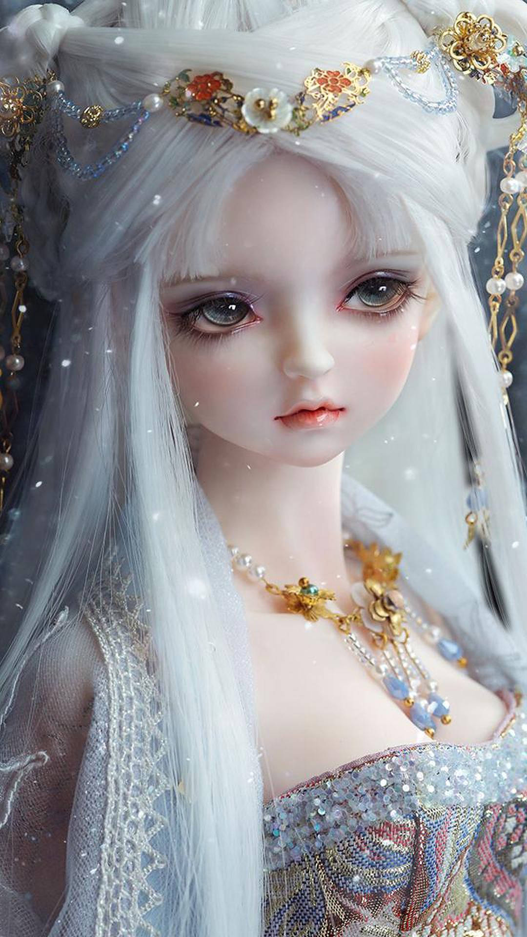 Pretty Enchantress Doll Background