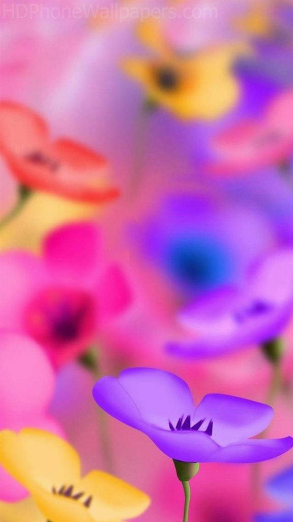 Pretty Flowers Android Phone Background