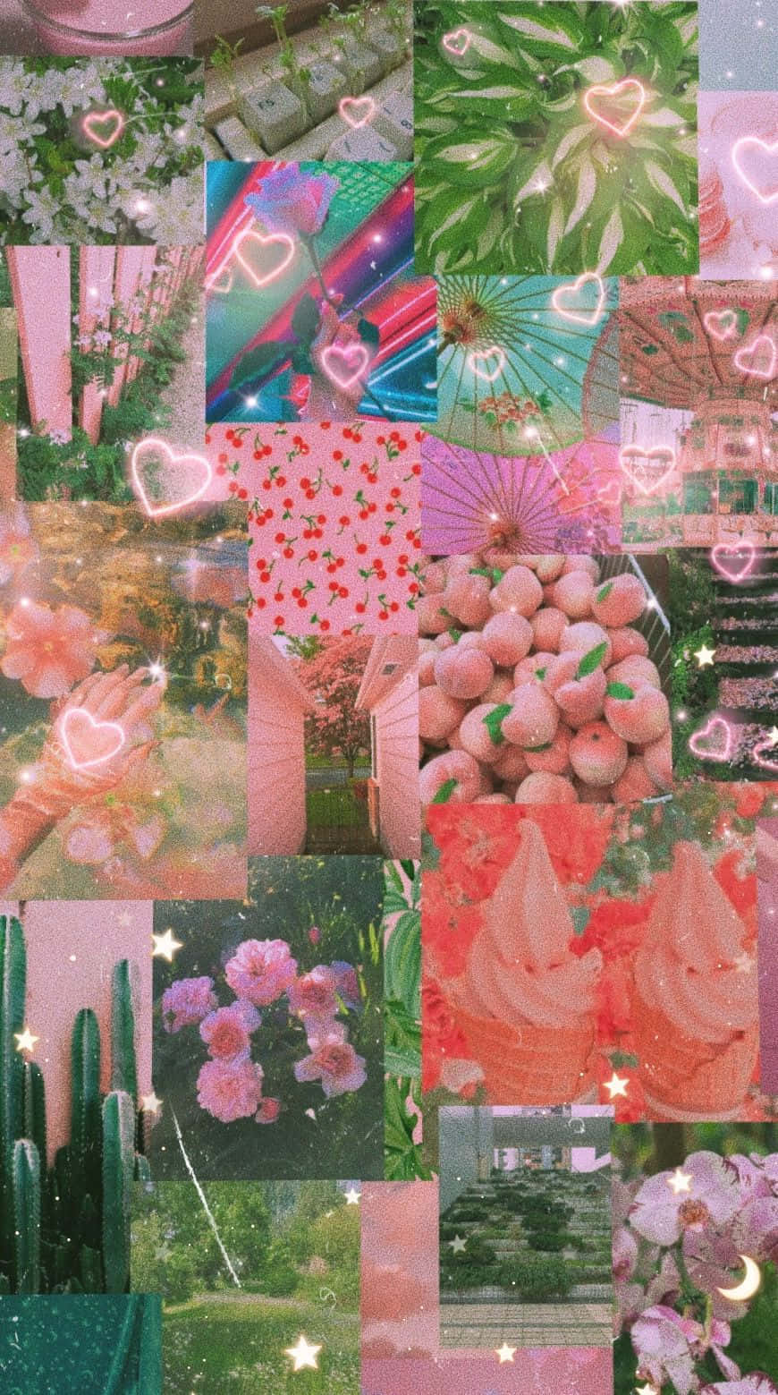 Pretty In Pink And Green