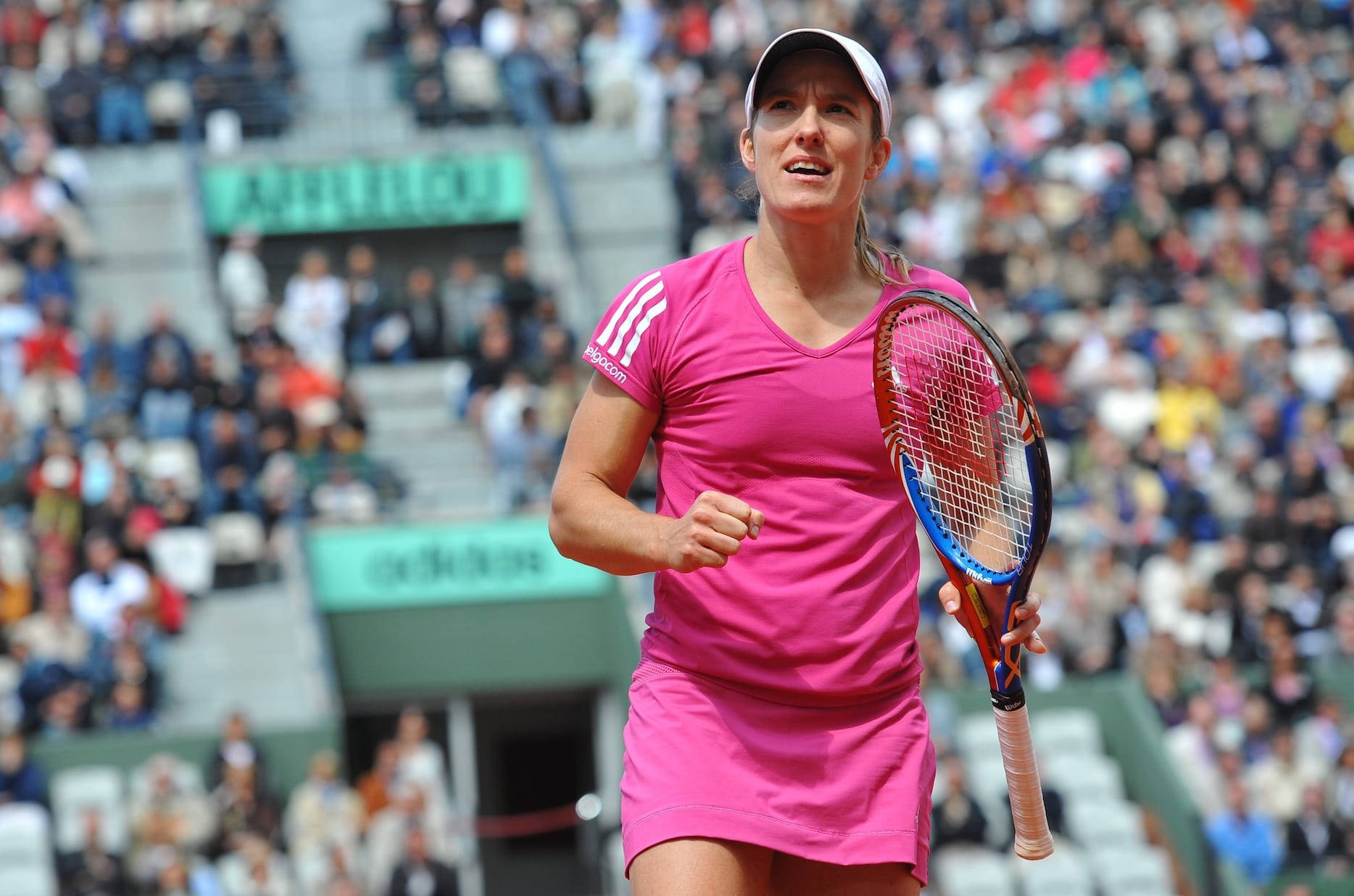 Pretty In Pink Justine Henin Background