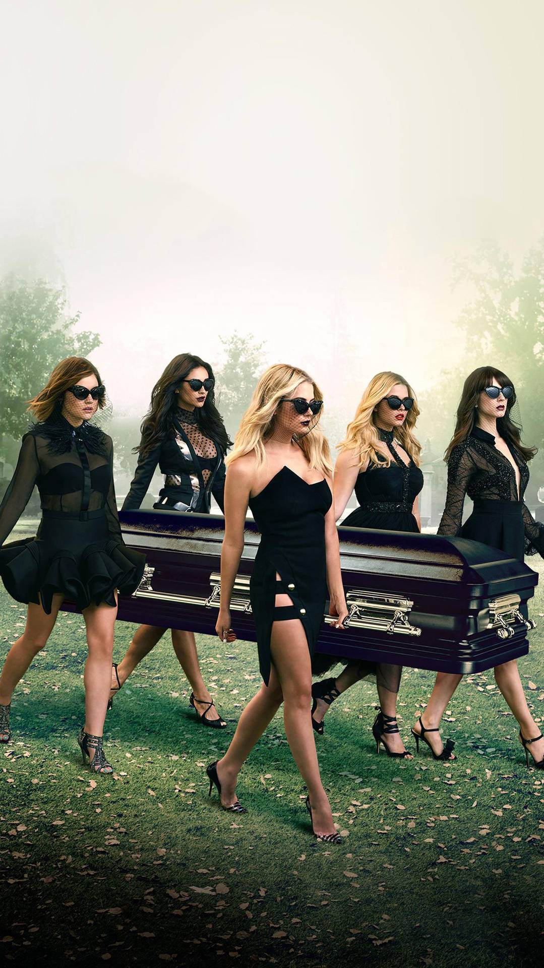 Pretty Little Liars Carrying A Casket Background