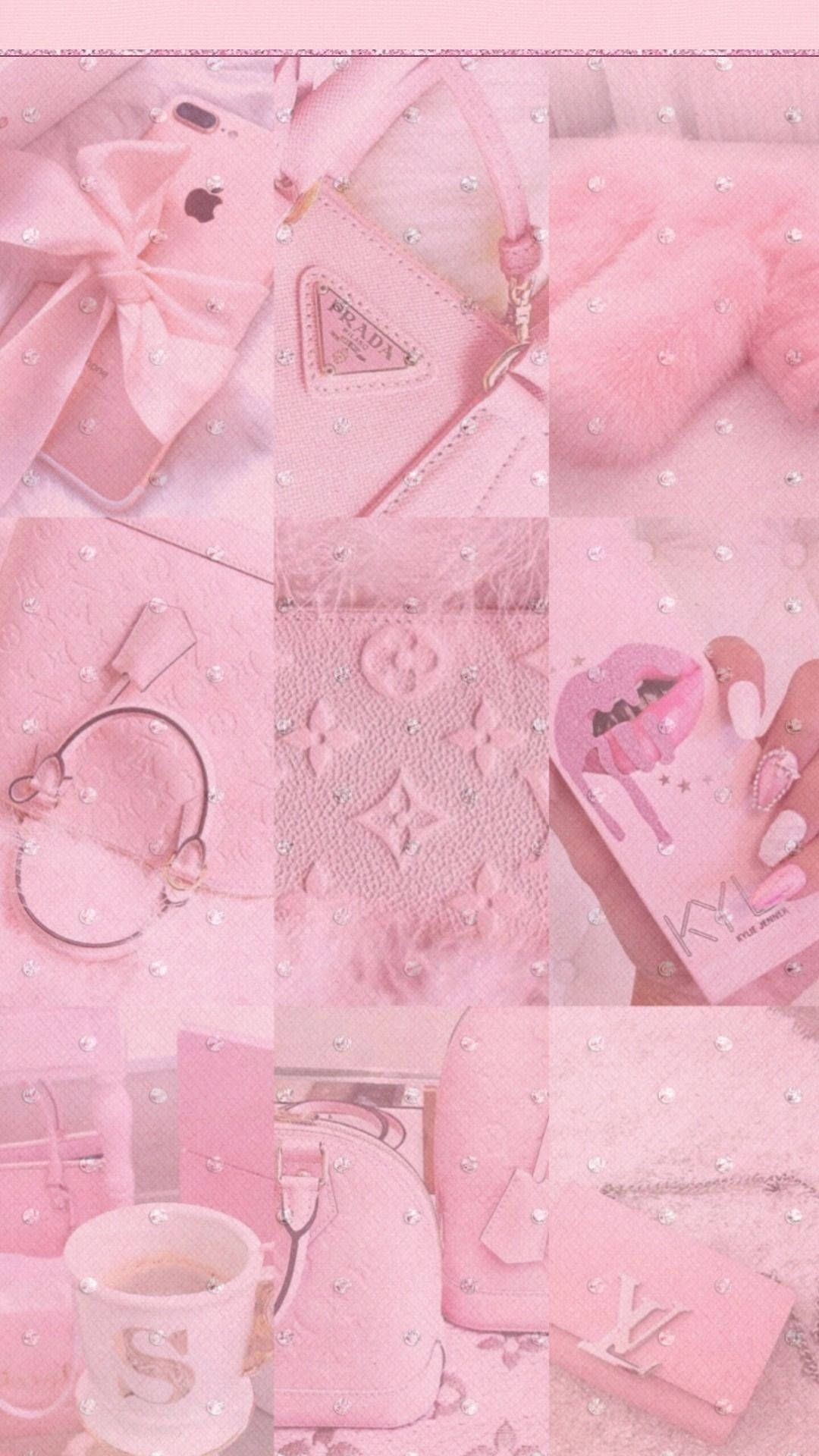 Pretty Pink Aesthetic Lock Screen Background