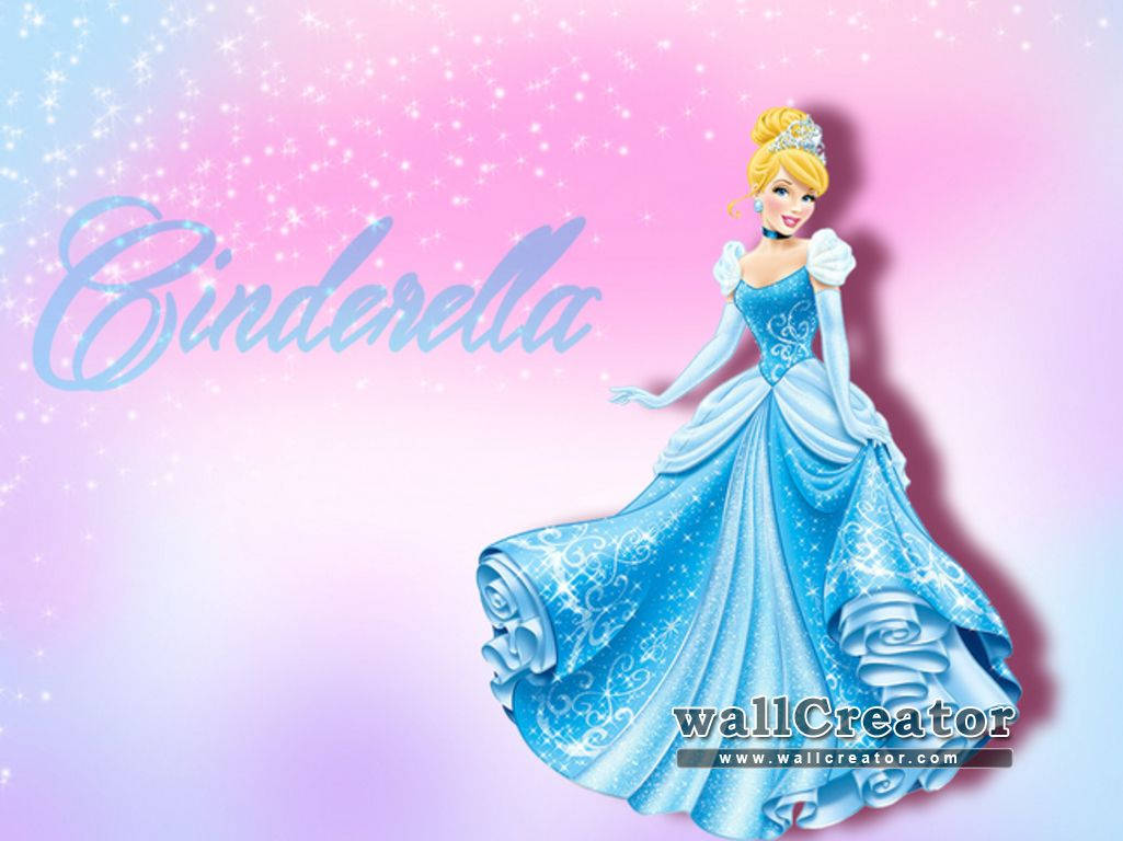 Pretty Princess Cinderella Background Background