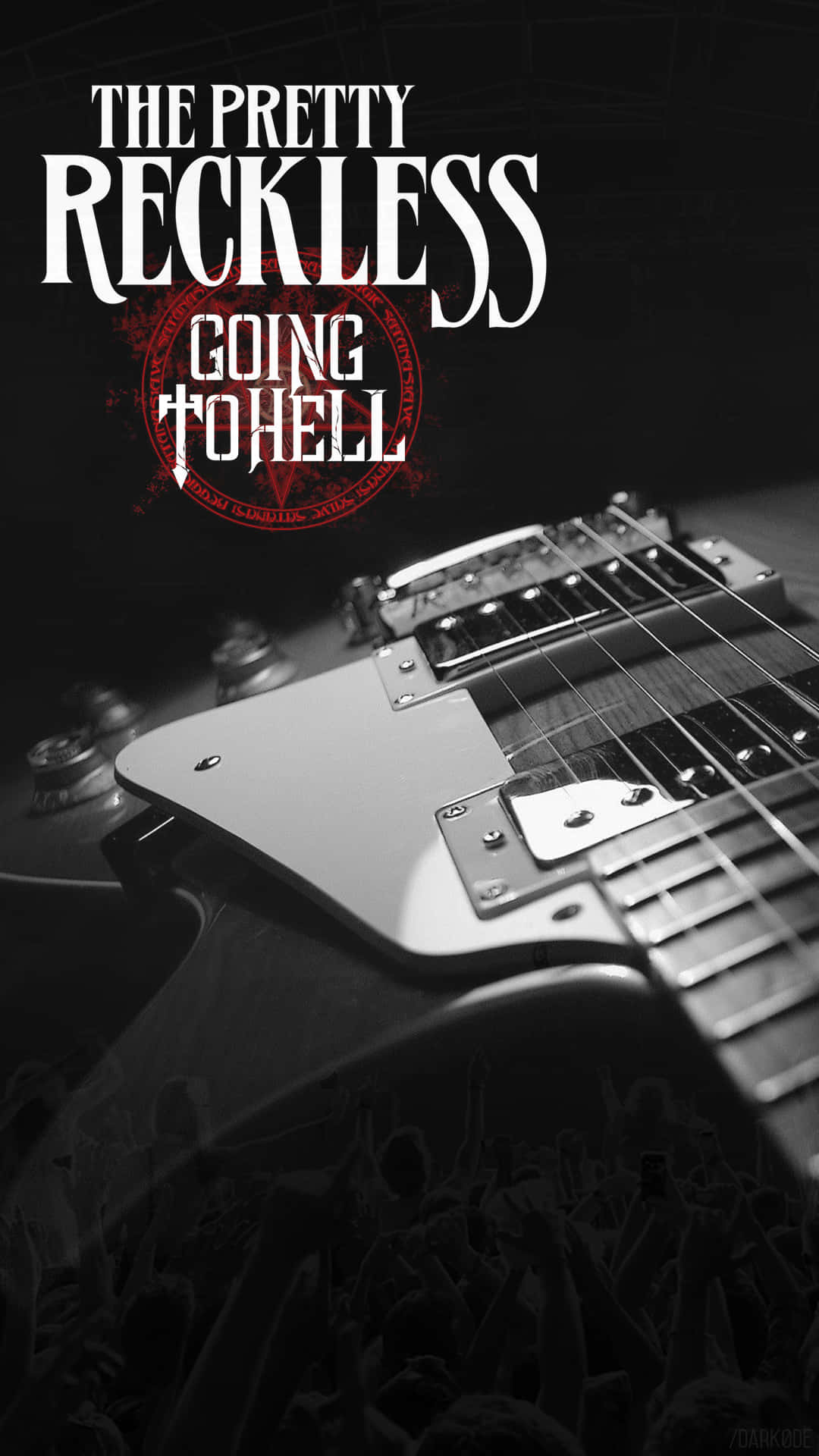 Pretty Reckless Electric Guitar Background