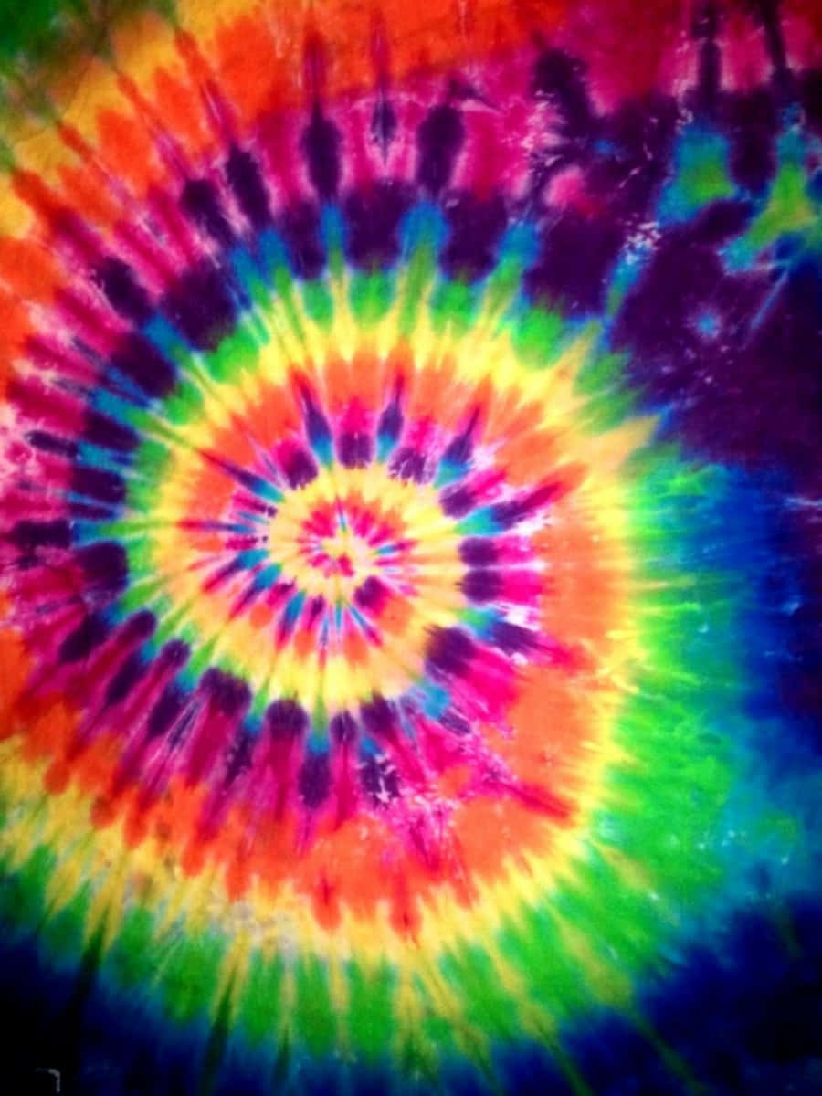 Pretty Tie Dye Milky Way Background