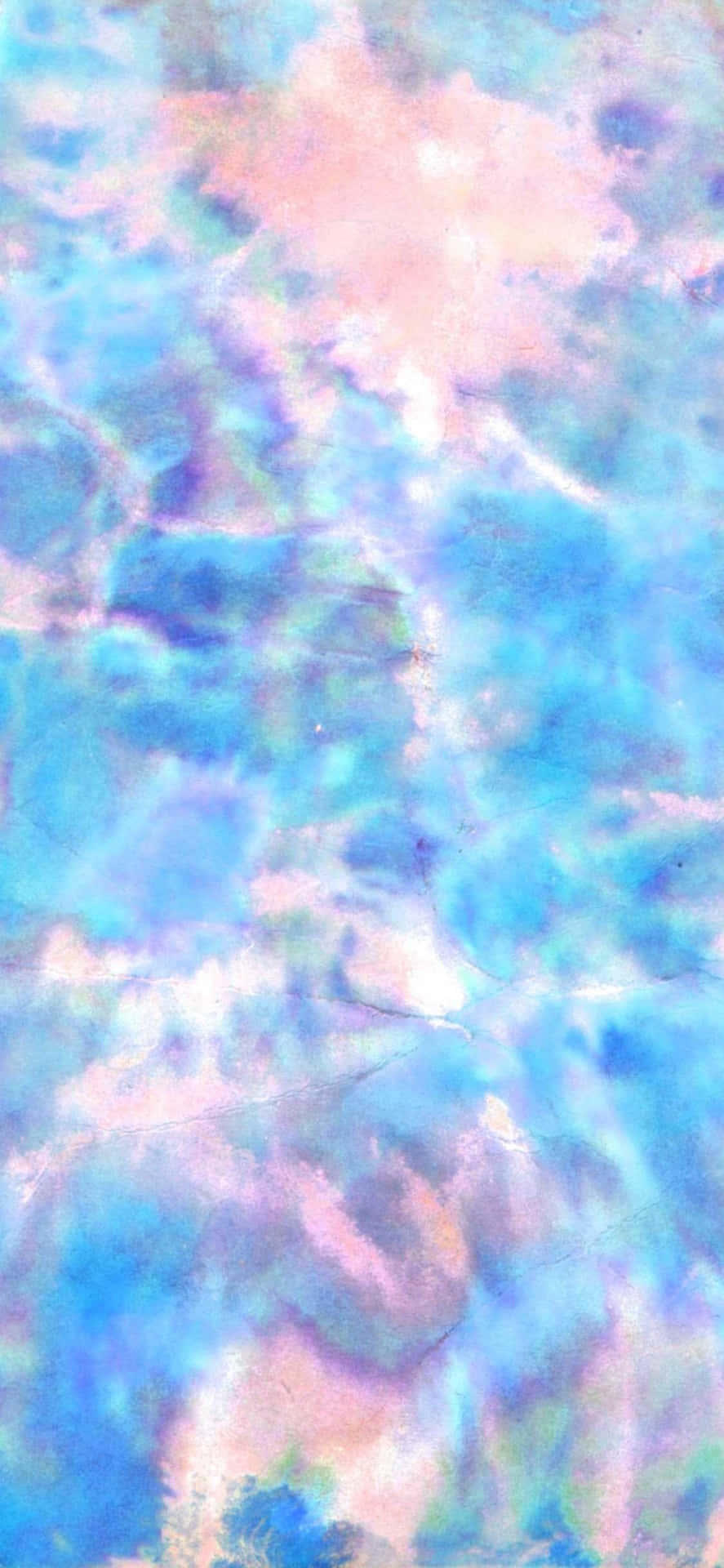 Pretty Tie Dye Turquoise Water Aesthetic Background