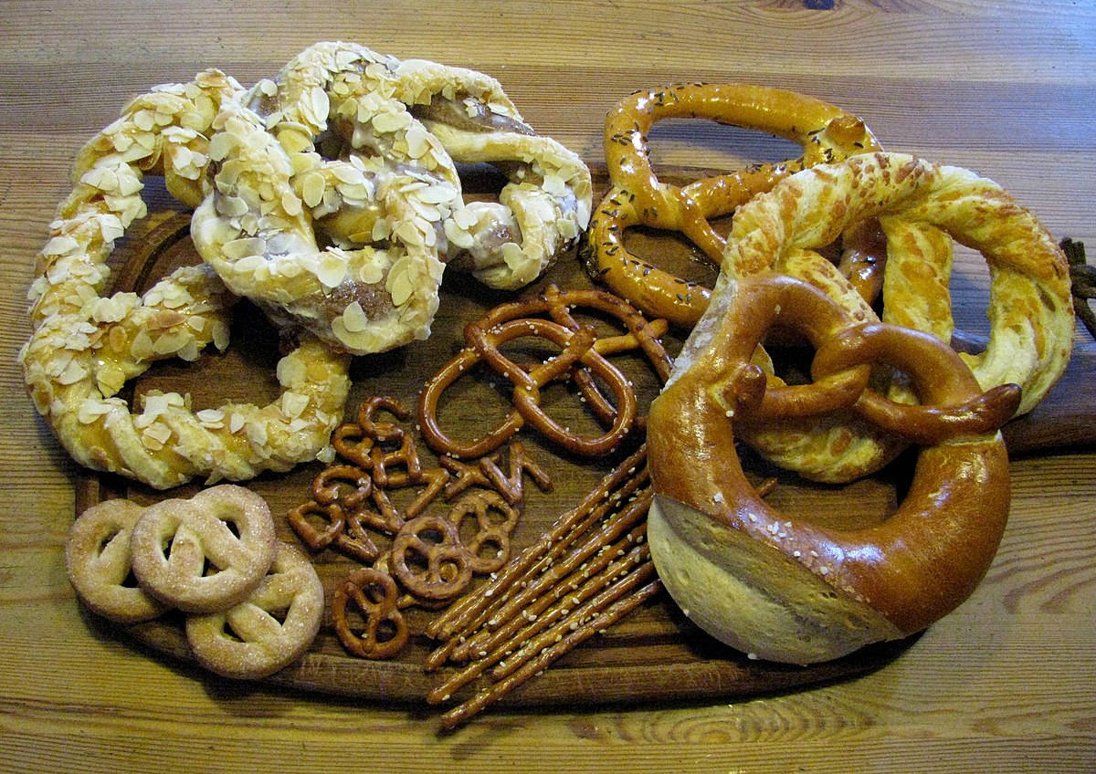 Pretzel Pastries Background