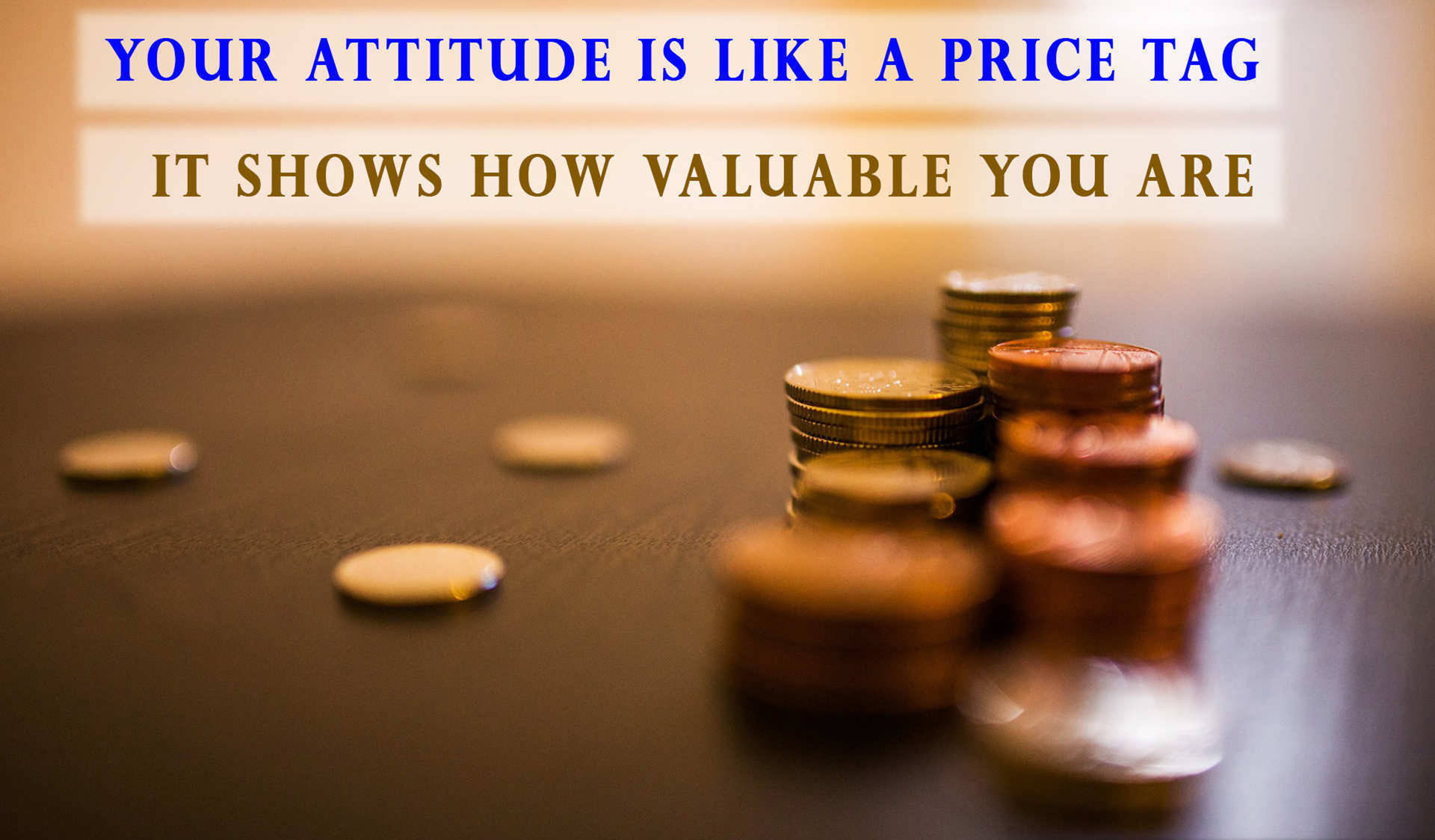 Price Of Attitude 4k Background
