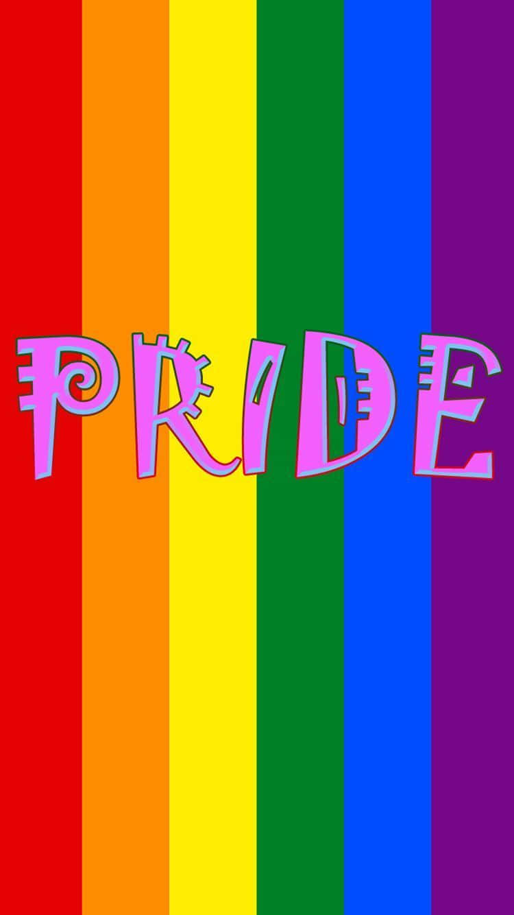 Pride Aesthetic Lgbt Rainbow Background