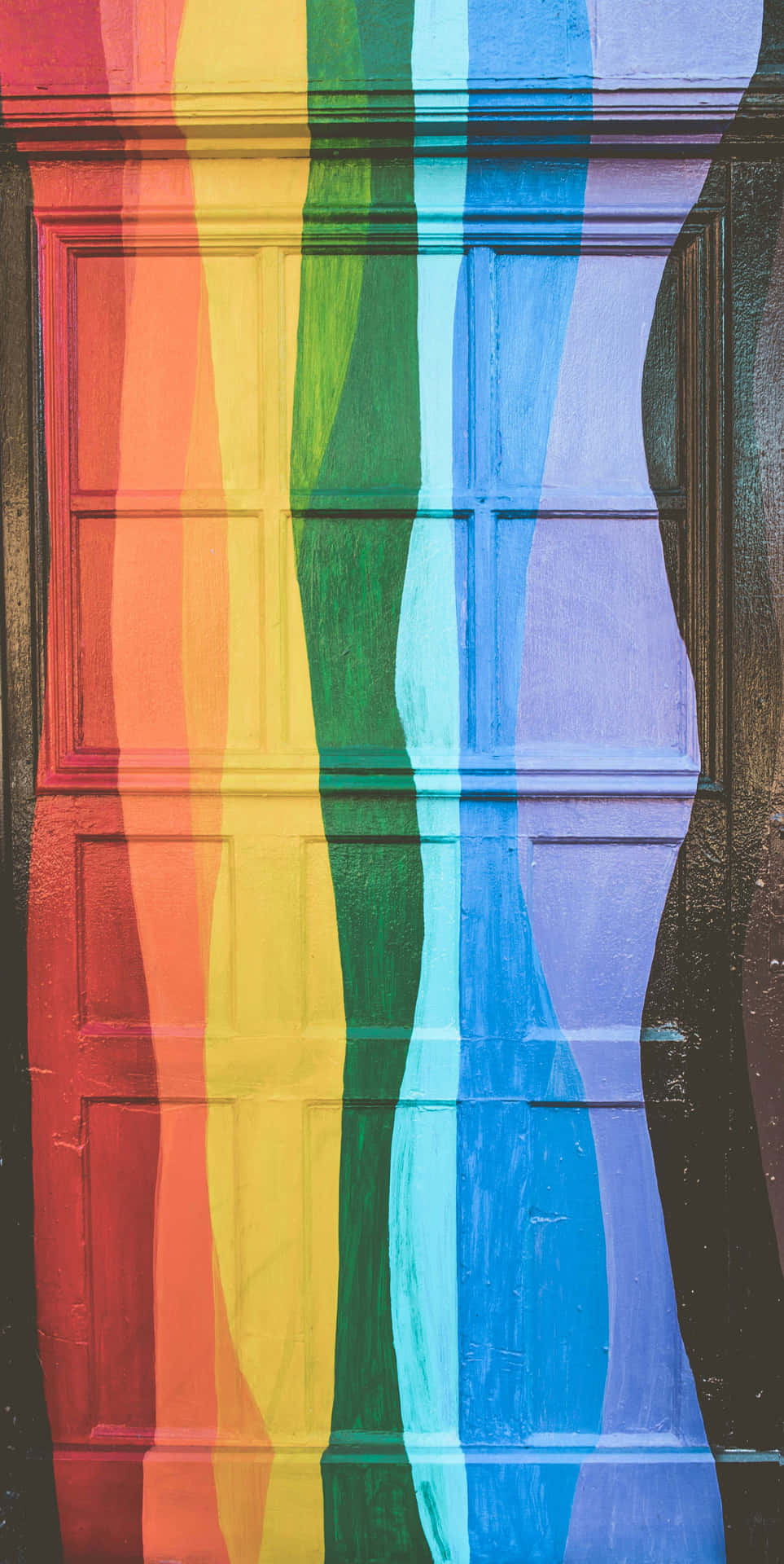 Pride Colored Doorway