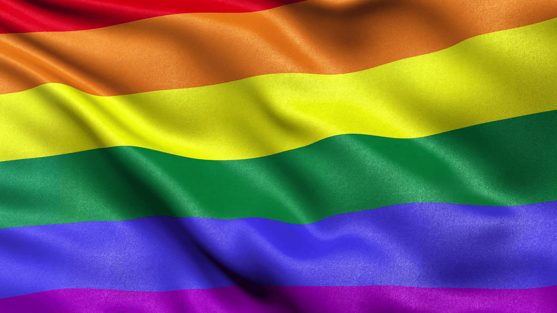 Pride Flag Closeup Background